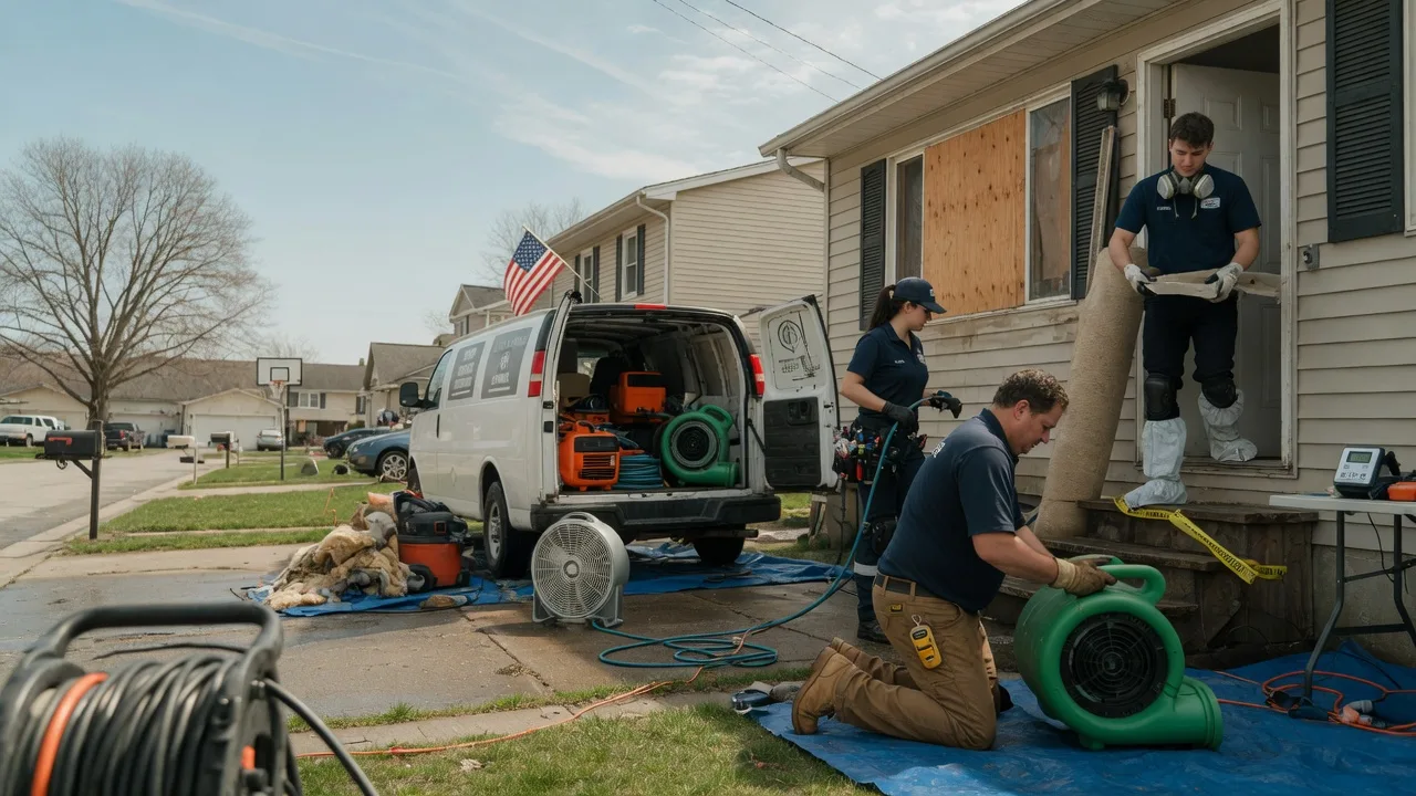 Water Damage Restoration in Fairfax, SD near me